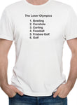 La camiseta de los Juegos Olímpicos perdedores