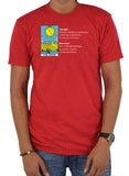 T-shirt Signification de la carte de tarot de la lune