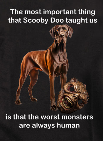 The Most Important Thing that Scooby Doo taught us Kids T-Shirt