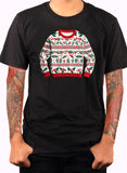 Ugly Sweater Holly Branch T-Shirt