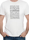 Vegan Only Languages T-Shirt