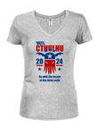 Votez Cthulhu 2024 T-shirt col en V junior