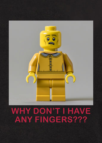 Why Don't I Have Any Fingers??? T-Shirt