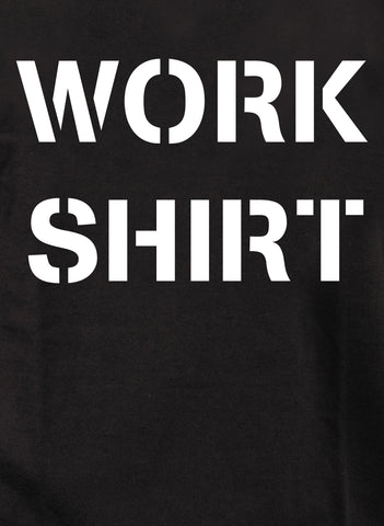 Work Shirt Kids T-Shirt