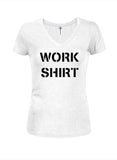 Chemise de travail T-shirt col V junior