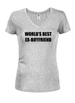 World's Best Ex-Boyfriend Juniors V Neck T-Shirt