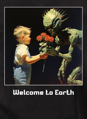 Welcome to Earth Kids T-Shirt