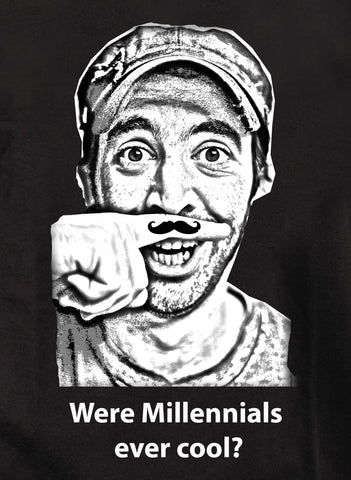 Were Millennials ever cool? Kids T-Shirt