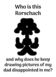 ¿Quién es este Rorschach? Camiseta