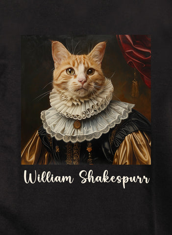 William Shakespurr Kids T-Shirt
