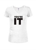 You're It - Camiseta con cuello en V para jóvenes