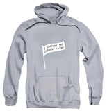 I Support the Current Thing Heather Grey Hoodie