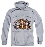 Can You Please, Please, Pwease Try Sucking Just a Little Bit Less Heather Grey Hoodie
