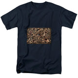 Facial Recognition Navy T-Shirt