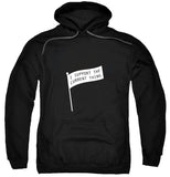 I Support the Current Thing Black Hoodie