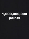 1 000 000 000 de points T-shirt enfant