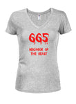 665 Neighbor of the Beast T-Shirt - Five Dollar Tee Shirts
