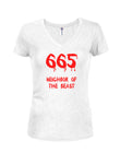 665 Neighbor of the Beast T-Shirt - Five Dollar Tee Shirts