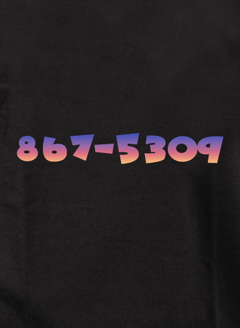 867-5309 Camiseta