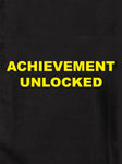 ACHIEVEMENT UNLOCKED Kids T-Shirt