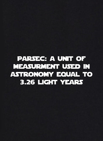 Parsec : une unité de mesure utilisée en astronomie T-shirt enfant