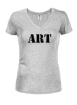 ART Juniors Camiseta con cuello en V