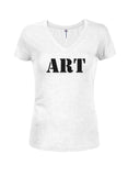 ART Juniors Camiseta con cuello en V