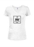 ¡Ah! The Element of Surprise - Camiseta con cuello en V para jóvenes