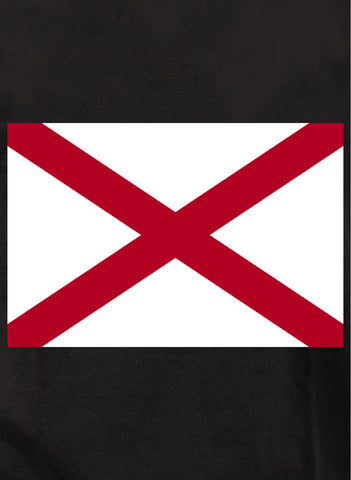 T-shirt Drapeau de l'État de l'Alabama