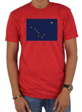 Camiseta de la bandera del estado de Alaska