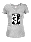 Alexander Hamilton ¿Quién te disparó? Camiseta con cuello en V para jóvenes