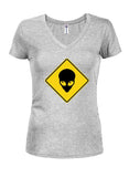 Alien Crossing T-shirt col en V pour juniors