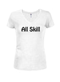 All Skill Juniors V Neck T-Shirt