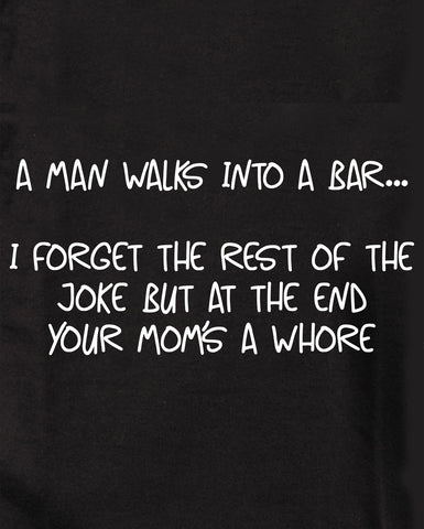 Un hombre entra en un bar... Camiseta