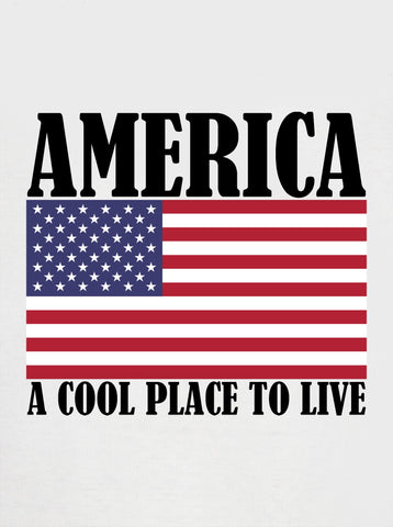 America A Cool Place To Live Kids T-Shirt