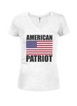 American Patriot Juniors T-shirt à col en V