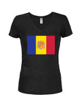 T-shirt Drapeau d'Andorre