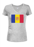 T-shirt Drapeau d'Andorre