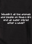 Animals and people on Noah's Arc end up inbred Kids T-Shirt