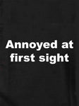 Annoyed at first sight Kids T-Shirt