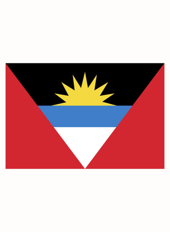 Antigua and Barbuda Flag Kids T-Shirt