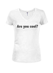 Es-tu cool? T-shirt col V junior