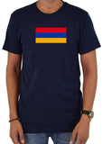 Camiseta de la bandera armenia