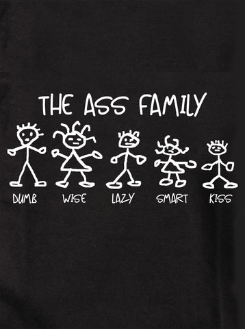 The Ass Family T-Shirt - Five Dollar Tee Shirts