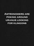 Les astronomes fouinent autour d'Uranus à la recherche de Klingons T-shirt enfant