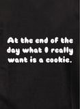 At the end what I want is a cookie T-Shirt