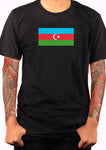 T-shirt drapeau de l'Azerbaïdjan