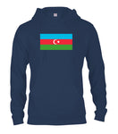 Camiseta de la bandera de Azerbaiyán