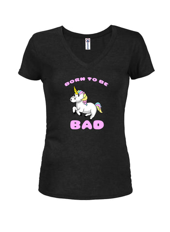 BAD Juniors V Neck T-Shirt