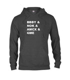 T-shirt BBBY &amp; NOK &amp; AMCX &amp; GME